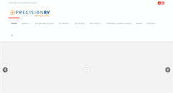 Desktop Screenshot of precisionrv.com