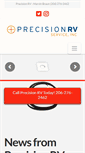 Mobile Screenshot of precisionrv.com